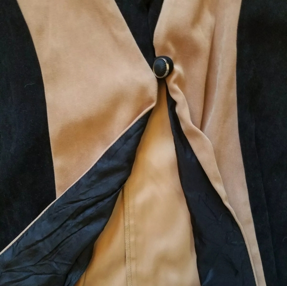 VTG 80s Shirt Sz 14 Sheri Martin NY Color Block Slimming - Picture 3 of 8